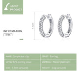 Damen Ohrringe aus 925 Sterling Silber